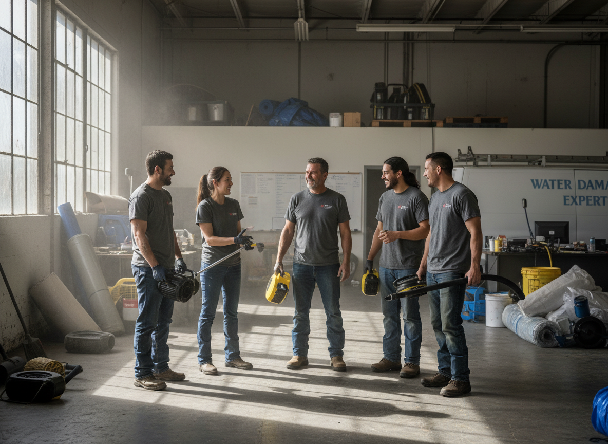 The Water Damage Restoration Mira Loma team