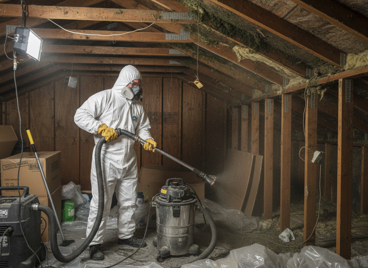 Attic Mold Remediation in Mira Loma, CA