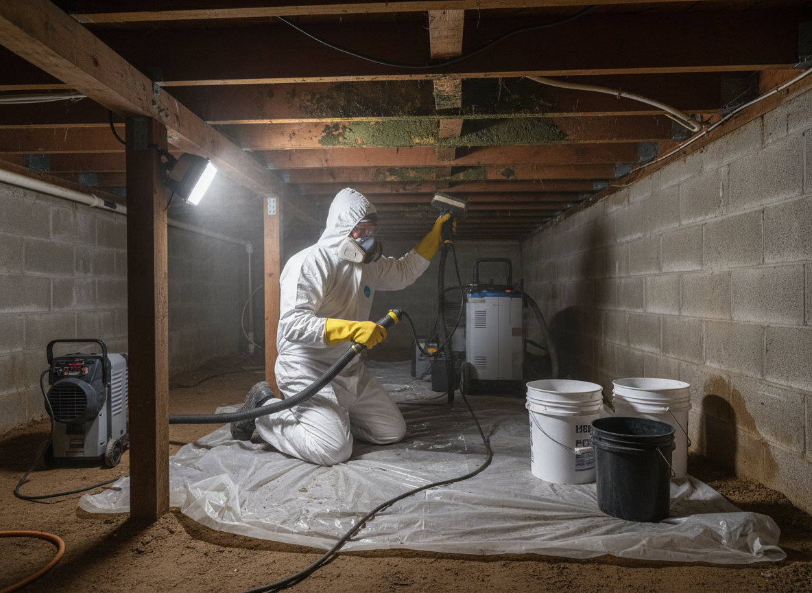 Crawl Space Mold Removal in Mira Loma, CA