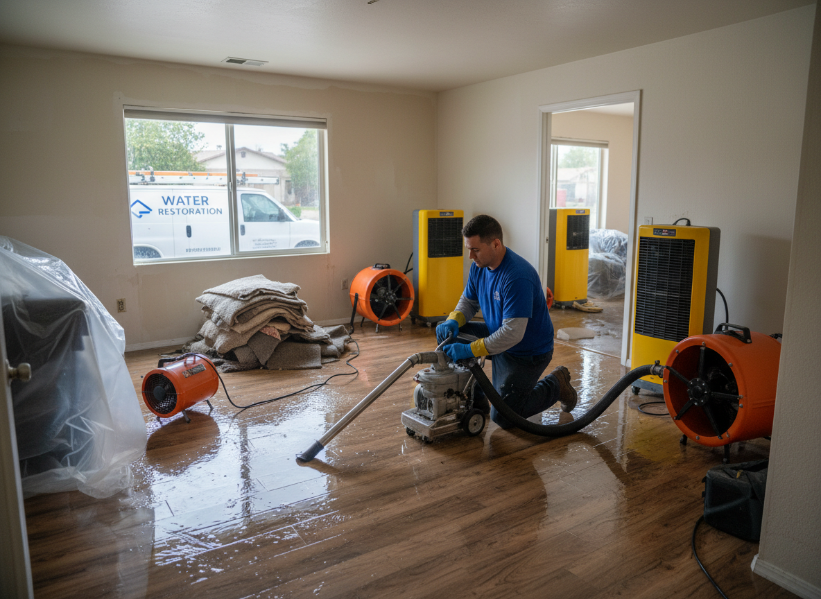 Water Damage Restoration in Pedley