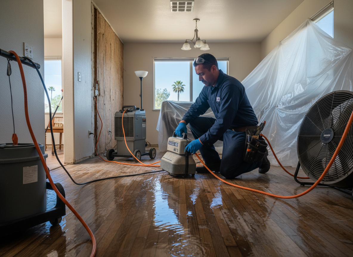 Water Leak Restoration in Mira Loma, CA